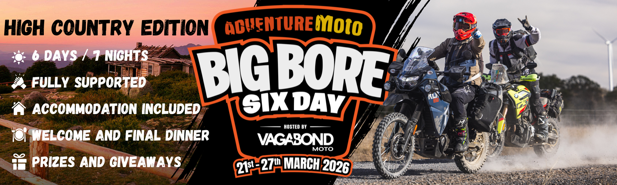 2026 Adventure Moto Big Bore Six Day