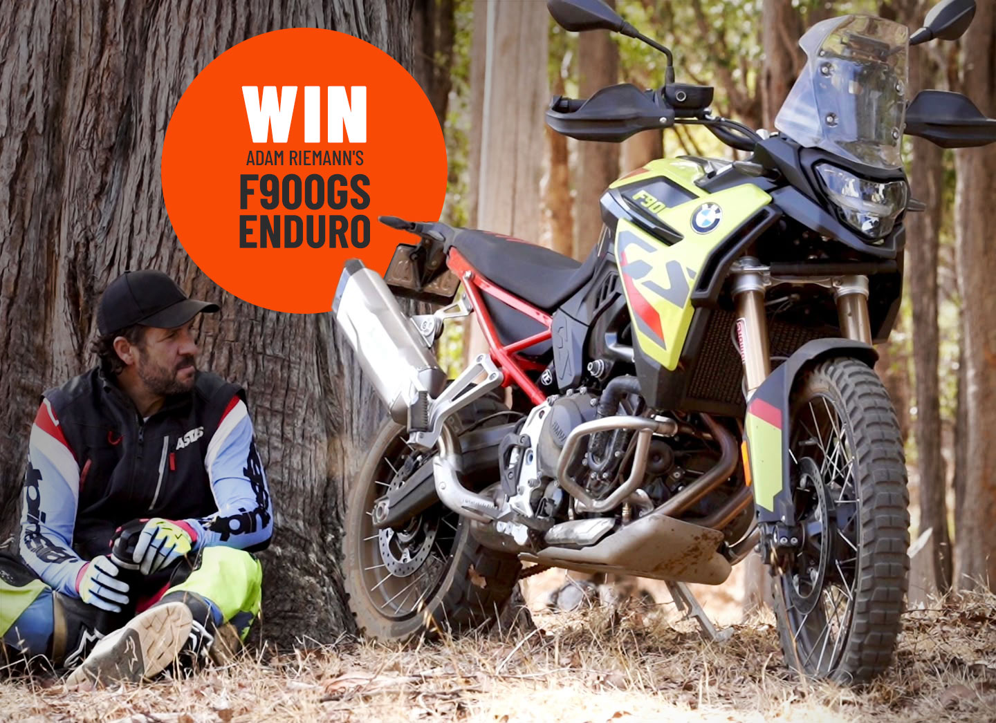 Win Adam Riemann's BMW F900GS Enduro