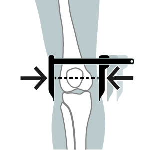 Measure Knee Width