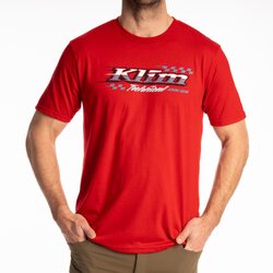 Klim Heritage Tri-Blend Tee [Colour Option: Black-Hi-Vis] [Size: Small]