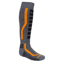 Klim Aggressor Sock 2.0 [Colour Option: Asphalt-Hi-Vis] [Size: Large]