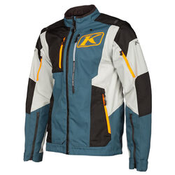 Klim Dakar Jacket [Colour Option: Monument Gray-Redrock] [Size: Large]