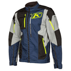 Klim Dakar Jacket [Colour Option: Monument Gray-Redrock] [Size: Large]