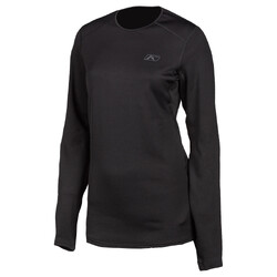 Klim Solstice 2.0 Women's Long Sleeve Warming Base Layer [Size: XSmall] [Colour Option: Black]