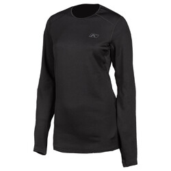 Klim Solstice 3.0 Women's Long Sleeve Warming Base Layer [Size: Large] [Colour Option: Chili Pepper - Castlerock Gray]