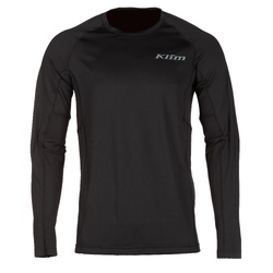 Klim Aggressor -1.0 Long Sleeve Cooling Base Layer [Size: Medium] [Colour Option: Black] 