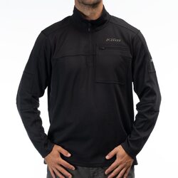 Klim Glacier 1/4 Zip Pullover [Colour Option: Black] [Size: Small]