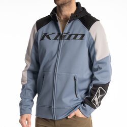 Klim Stealth Hoodie [Colour Option: High-Rise-Dress Blues] [Size: Small]