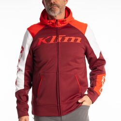 Klim Stealth Hoodie [Colour Option: High-Rise-Dress Blues] [Size: Small]