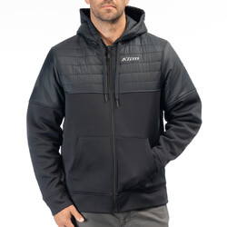 Klim Tamarack Insulated Hoodie [Colour Option: Dark Sea-Black] [Size: Small]