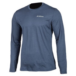 Klim Teton Merino Wool Long Sleeve Shirt [Colour: Blue] [Size: Large]