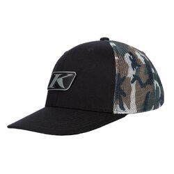 Klim Icon Snap Hat [Colour Option: Black-Asphalt]