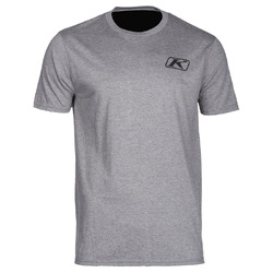 Klim Run Your Engine Short Sleeve T [Colour Option: Gray Hi-Vis] [Size: XLarge]