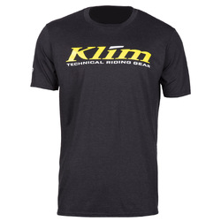 Klim K Corp Short Sleeve Tee [Colour Option: Black-Yellow] [Size: Small]