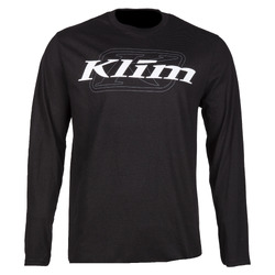 Klim K Corp Long Sleeve T [Colour Option: Black-White] [Size: Small]