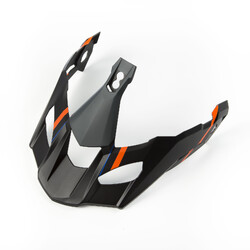 Klim Krios/Krios Pro Adventure Helmet Peak Visor [Colour Option: Pro Matte Black]