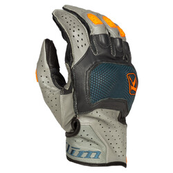 Klim Badlands Aero Pro Short Glove [Colour Option: Petrol-Strike Orange] [Size: 2XLarge]