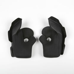 Klim Krios Pro Cheek Pads [Colour Option: Black] [Size: LG-3XL 10MM]