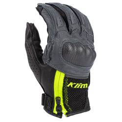 Klim Induction Glove [Colour Option: Asphalt - Electric Blue Lemonade] [Size: 2XLarge]