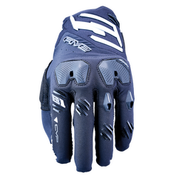 Five Gloves E1 Enduro Gloves [Colour Option: Navy/Fluro] [Size: Small]