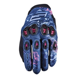 Five Gloves Stunt EVO 2 Women's Gloves [Colour Option: Flowers Pink] [Size: Small]