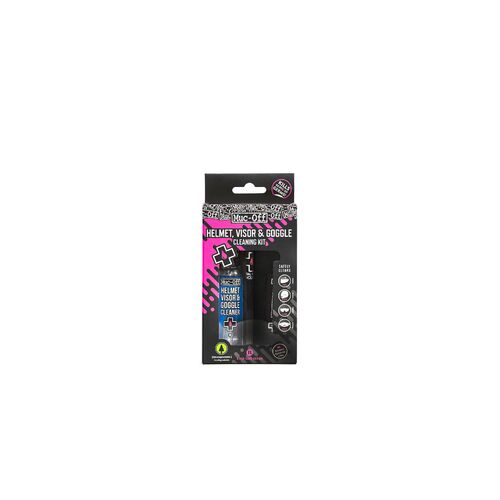 MUC-OFF Motorcycle Helmet, Visor and Goggle cleaning kit