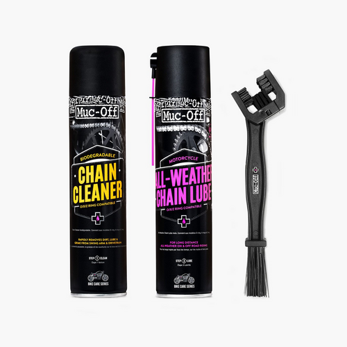 MUC-OFF Motorcycle Chain Care Kit