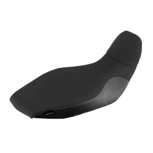 Seat Concepts Honda CRF300 Rally ('21-'24) Tall Comfort Complete Seat [Cover Option: Black Carbon Fiber Sides/Black Sand Paper Gripper Top]