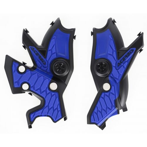 Acerbis X-Grip Frame Guards T7 Tenere 700 (2019-2024) [Colour Option: Blue]