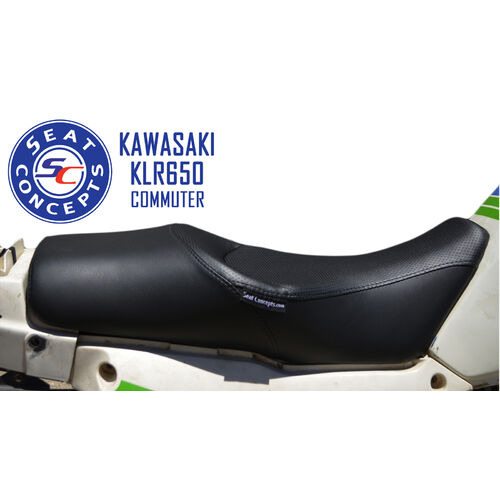 Seat Concepts Kawasaki KLR650 ('87-'19) Commuter [Seat Option: Complete Seat] [Cover Option: All Carbon Fiber]