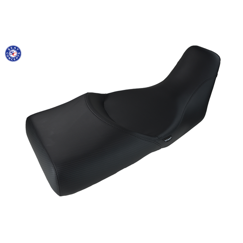 Seat Concepts Kawasaki KLR650 ('87-'19) Low Commuter Complete Seat [Cover Option: All Carbon Fiber]