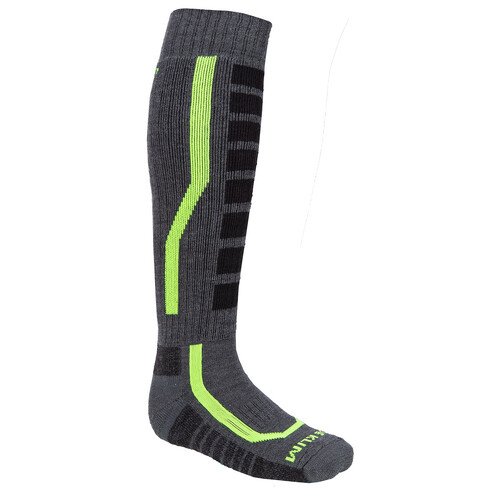 Klim Aggressor Sock 2.0 [Colour Option: Asphalt-Hi-Vis] [Size: Small]