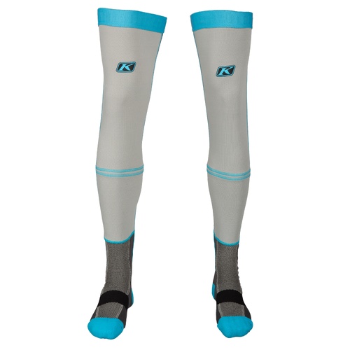 Klim Aggressor Cool -1.0 Knee Brace Sock [Size: Large] [Colour Option: Monument Gray] 