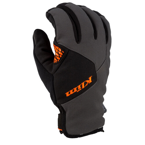 Klim Inversion Insulated Gloves [Colour Option: Asphalt-Strike Orange] [Size: Small]