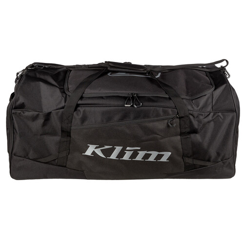 Klim Drift Gear Bag [Colour Option: Black-Metallic Silver]