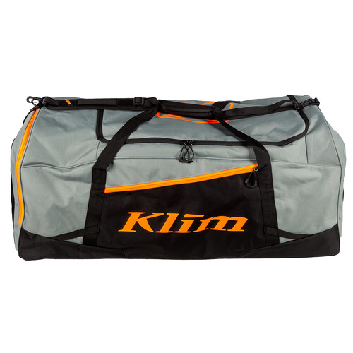 Klim Drift Gear Bag [Colour Option: Slate Gray-Strike Orange]