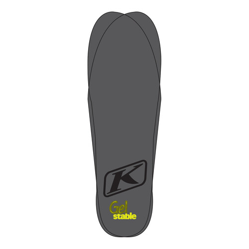 Klim Gel-Stable Insole [Size: 7] [Colour Option: Asphalt-Hi-Vis]