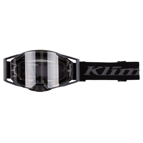 Klim Rage Off-Road Goggle [Colour Option: Black With Clear Lens]