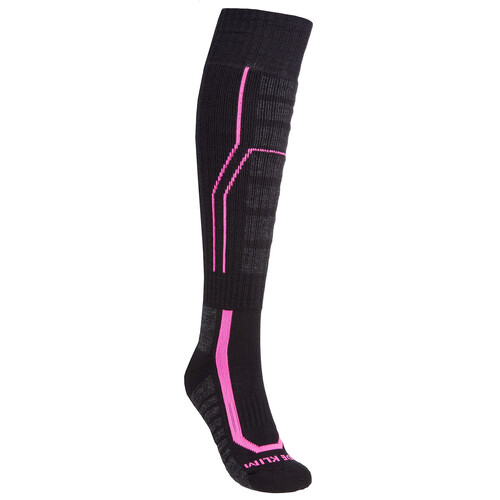 Klim Solstice 2.0 Women's Sock [Size: Small] [Colour Option: Black - Knockout Pink] 