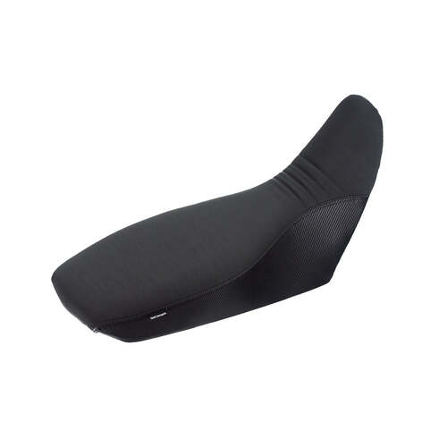 Seat Concepts Suzuki DR650 ('96-'24) Tall Comfort Complete Seat [Cover Option: Carbon Fiber Sides/Semi-Grip Top]