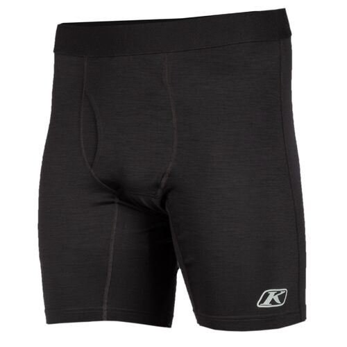 Klim Teton Merino Wool Boxers Black [Size: Small] [Colour Option: Black] 