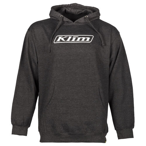 Klim Word Pull over Hoodie Matte Black [Size: Small] [Colour Option: Matte Black] 