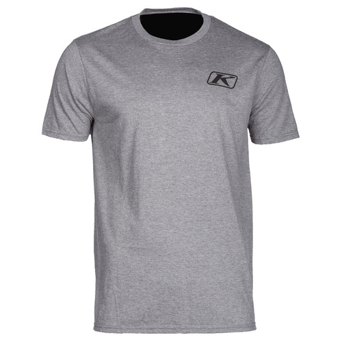 Klim Run Your Engine Short Sleeve T [Colour Option:Gray Hi-Vis] [Size:XLarge]