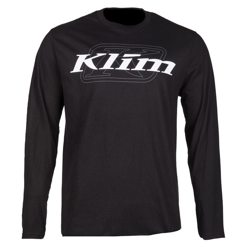 Klim K Corp LS T [Colour Option:Black-White] [Size:Small]