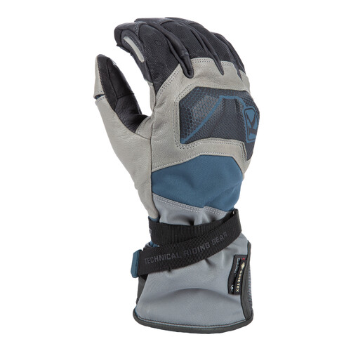 Klim Badlands GTX Long Glove [Size: 3XLarge] [Colour Option: Monument Gray - Petrol]