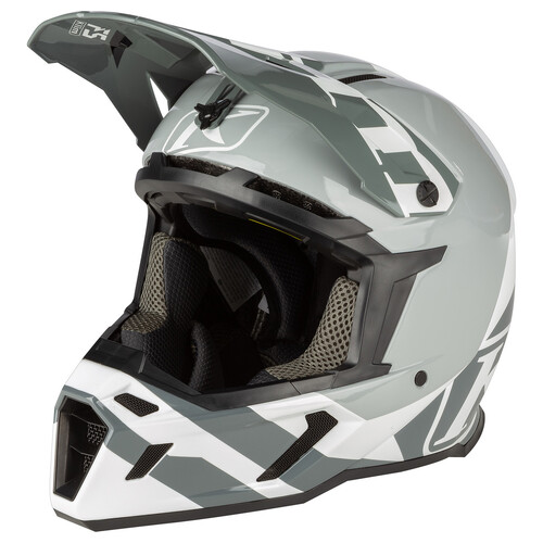 Klim F5 Koroyd Helmet ECE/DOT [Colour Option: Ascent Monument Gray] [Size: Small]