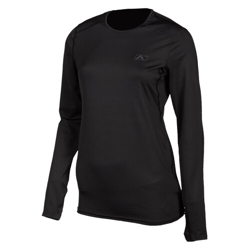 Klim Solstice 1.0 Women's Long Sleeve Warming Base Layer [Size: Large] [Colour Option: Black]