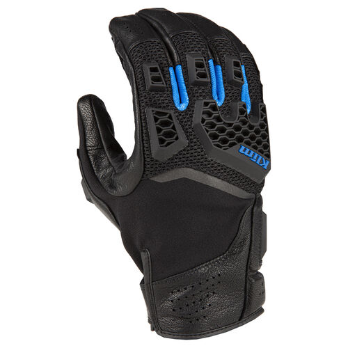 Klim Baja S4 Glove [Colour:Black-Kinetic Blue] [Size:2XLarge]