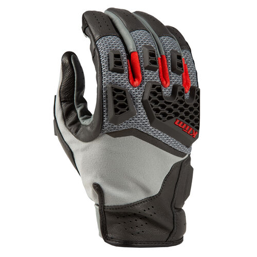 Klim Baja S4 Glove [Colour Option: Monument Gray - Redrock] [Size: 2Xlarge]