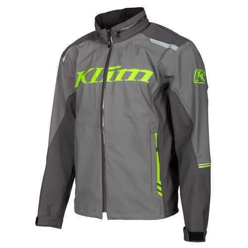 Klim Enduro S4 Jacket [Colour Option: Castlerock Gray - Electrik Gecko] [Size: Small]